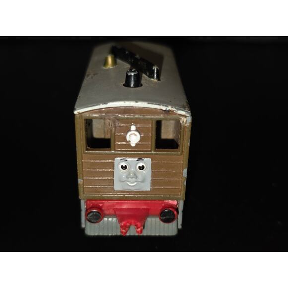 TOBY #7 the TRAM Engine Train Thomas & Friends ERTL Diecast Metal 1989 Vintage - Picture 5 of 7